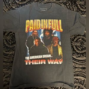 Paid in full mens t shirt
